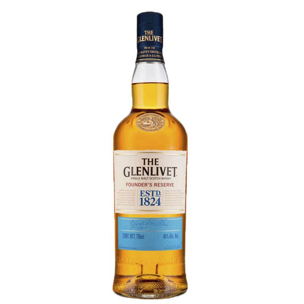 Imagen de THE GLENLIVET FOUNDERS RESERVE WHISKY 70CL 40º