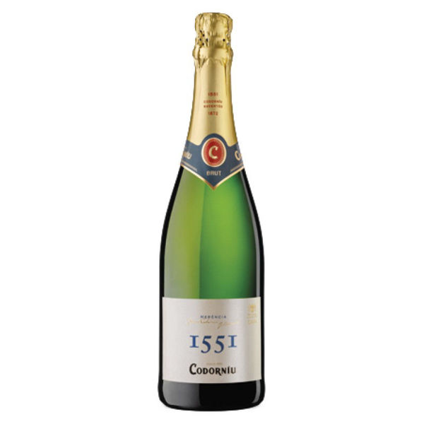 Imagen de CODORNIU 1551 CAVA BRUT NATURE/CUVEE ORIGINAL ECO  75CL 11,5º