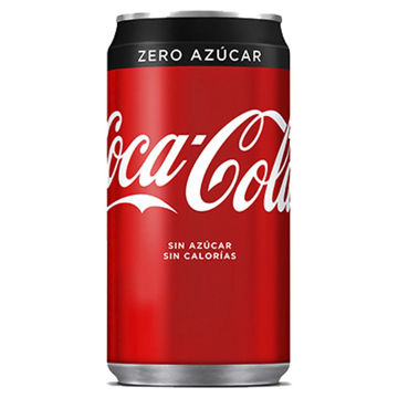 Imagen de COCA-COLA ZERO (N) LATA 33CL (24 UDS)