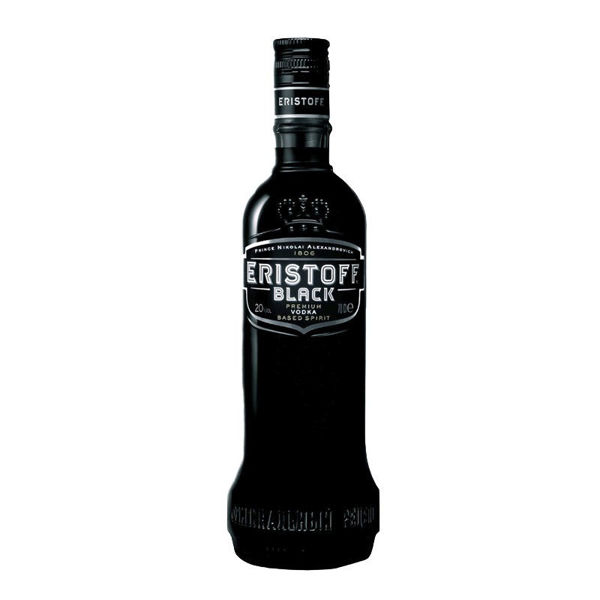 Imagen de ERISTOFF BLACK VODKA 70CL 18º