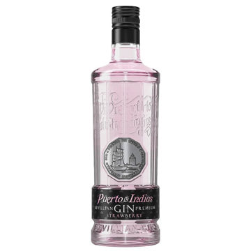 Imagen de PUERTO DE INDIAS FRESA/STRAWBERRY GIN 70CL 37,5º 